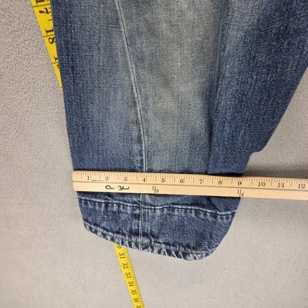 Vintage Levis Engineered Shorts Mens 30 Blue Twisted Denim Jean Jorts 19